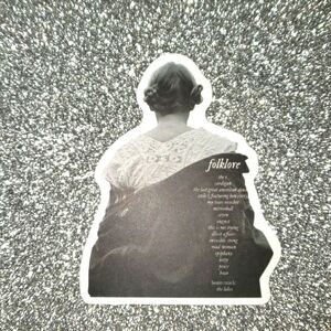 10/$10 Taylor Swift FOLKLORE Waterproof Sticker